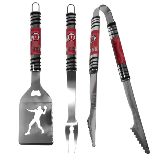 Utah Utes 3 pc Tailgater BBQ Tools