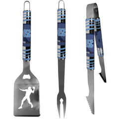 N. Carolina Tar Heels 3 pc Tailgater BBQ Tools