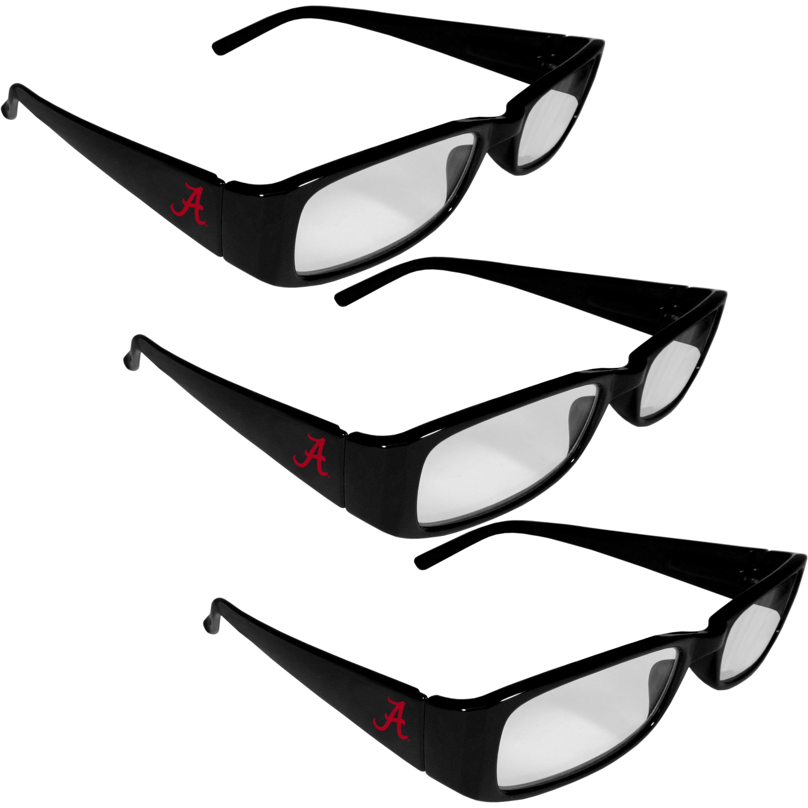 Alabama Crimson Tide Reading Glasses 3pk