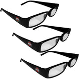 Ohio St. Buckeyes Reading Glasses 3pk