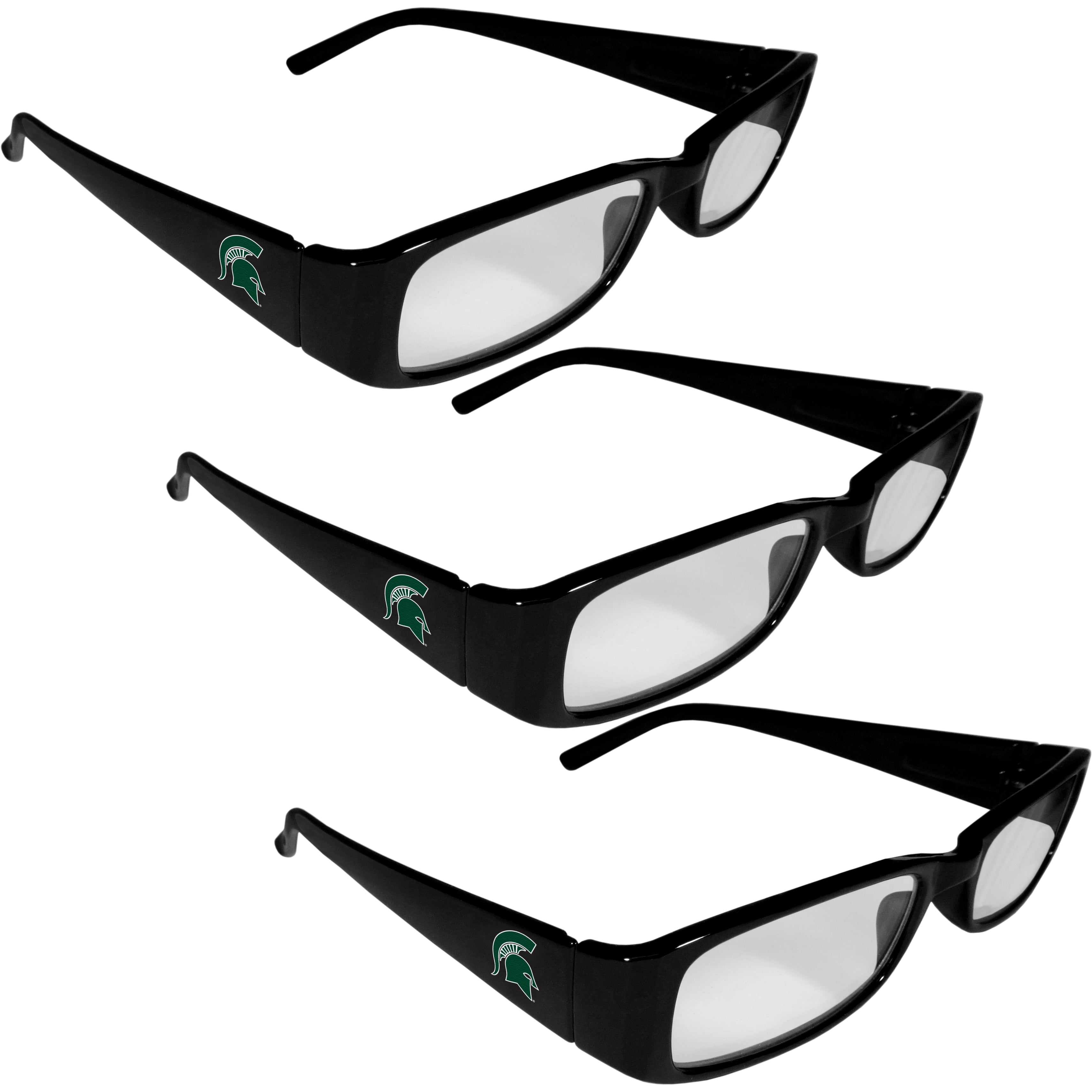 Michigan St. Spartans Reading Glasses 3pk