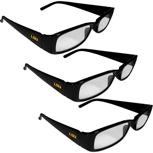 LSU Tigers Reading Glasses 3pk