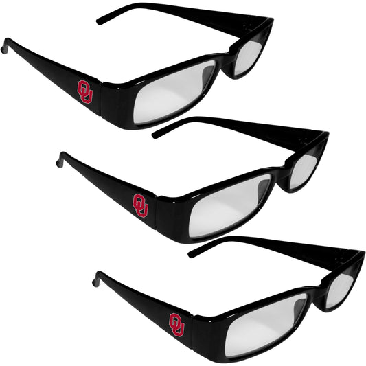 Oklahoma Sooners Reading Glasses 3pk