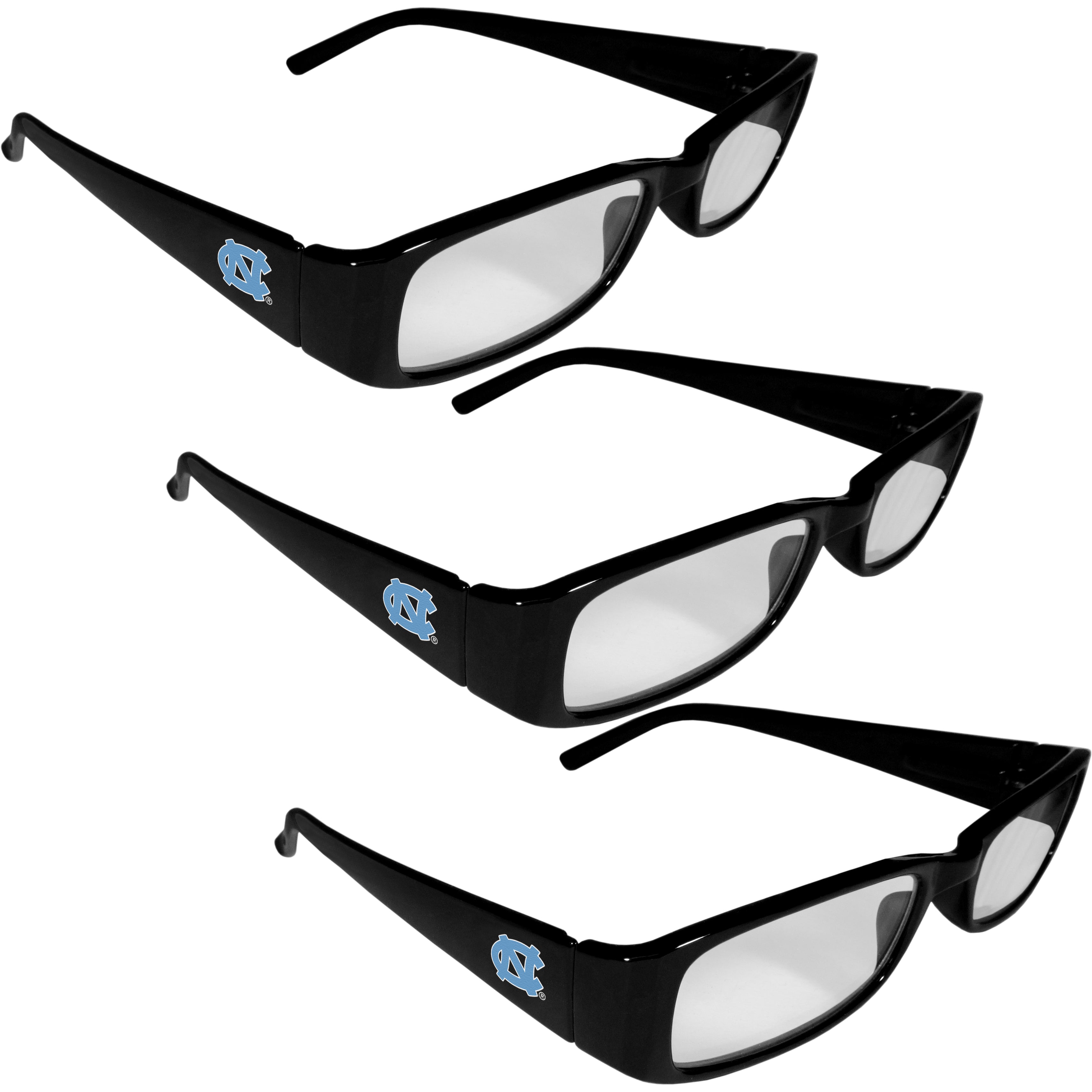 N. Carolina Tar Heels Reading Glasses 3pk