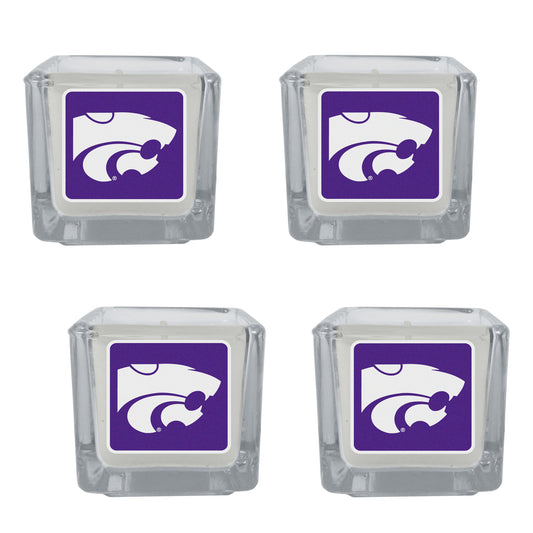 Kansas St. Wildcats Scented Candles, 4 pk