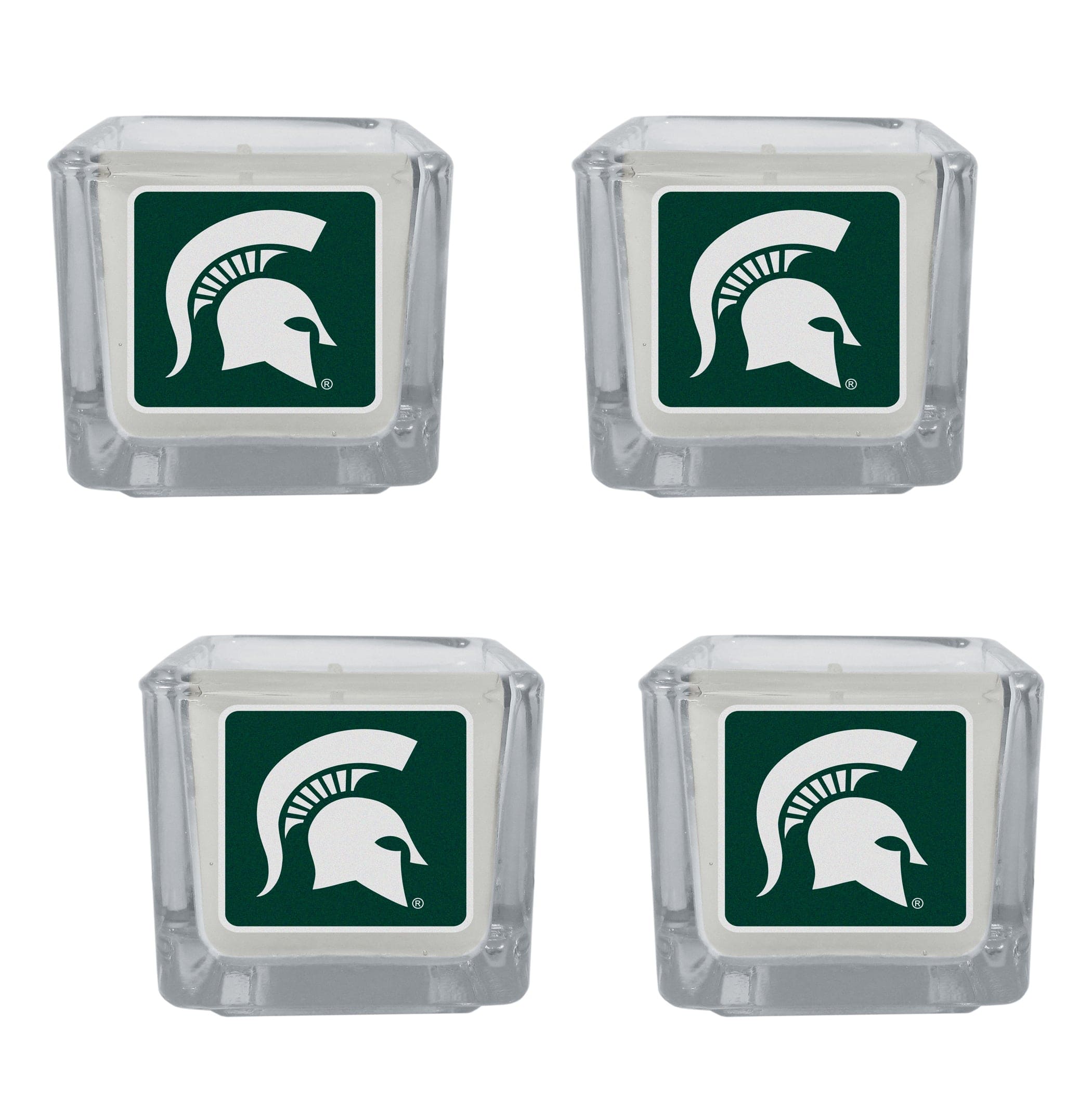 Michigan St. Spartans Scented Candles, 4 pk - Michigan St. Spartans