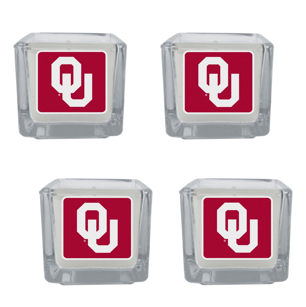 Oklahoma Sooners Scented Candles, 4 pk - Oklahoma Sooners