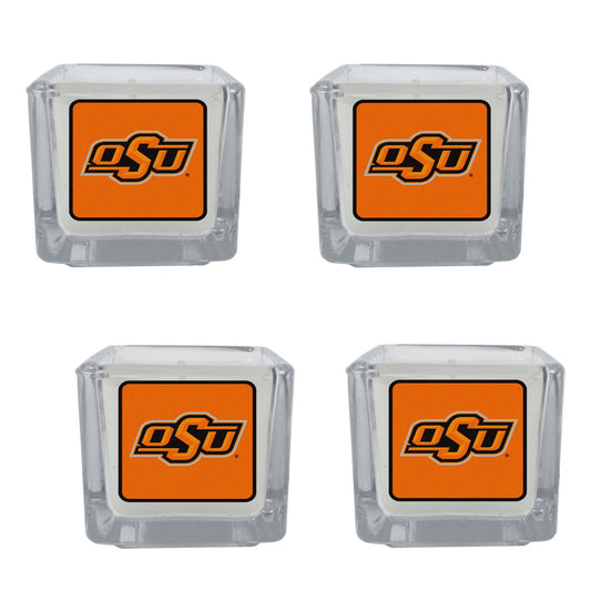 Oklahoma St. Cowboys Scented Candles, 4 pk - Oklahoma St. Cowboys