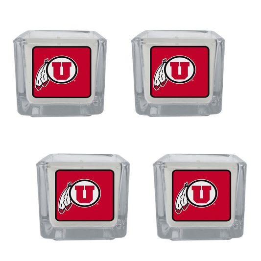 Velas perfumadas Utah Utes, paquete de 4