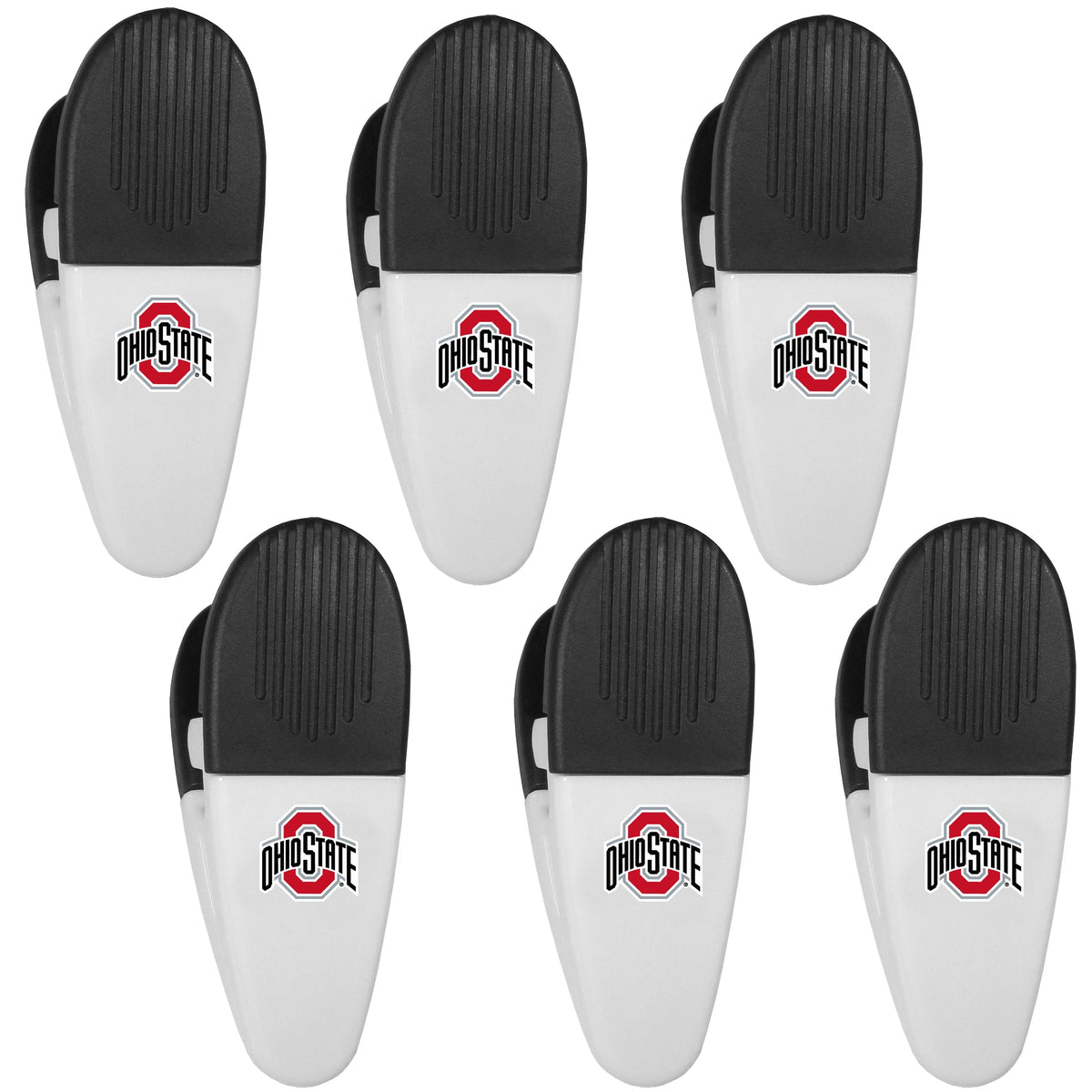 Ohio St. Buckeyes Chip Clip Magnets, 6pk