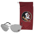 Florida St. Seminoles Aviator Sunglasses and Bag Set