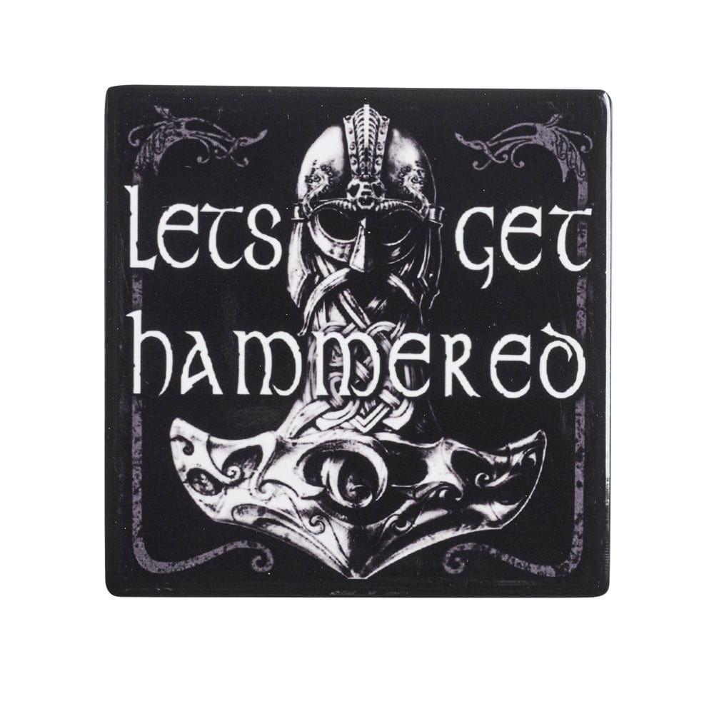 Alchemy Gothic Let's Get Hammered Coaster