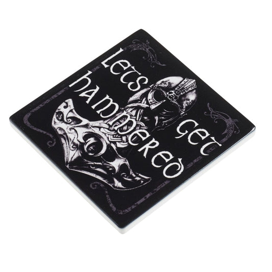 Alchemy Gothic Let's Get Hammered Coaster