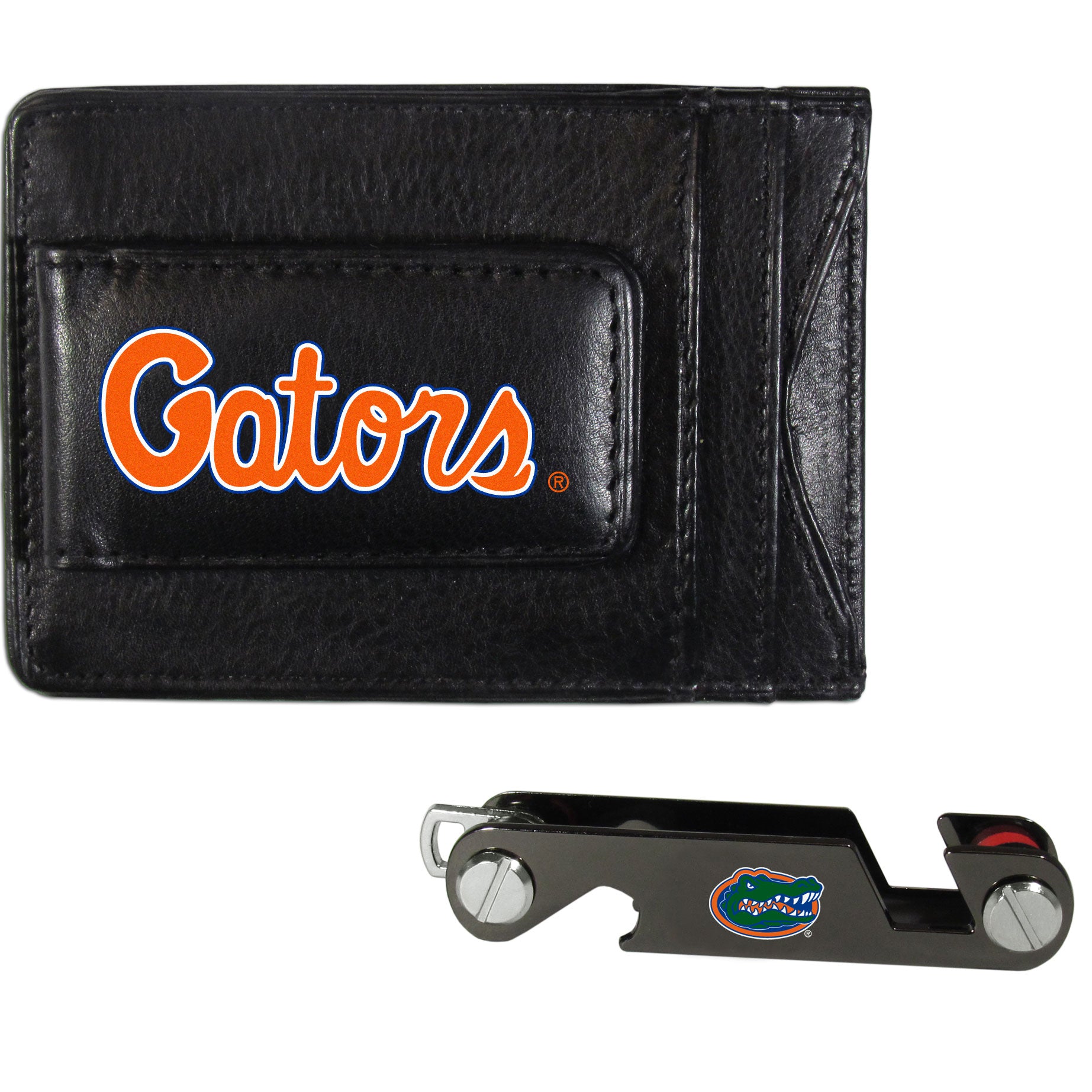 Florida Gators Leather Cash & Cardholder & Key Organizer