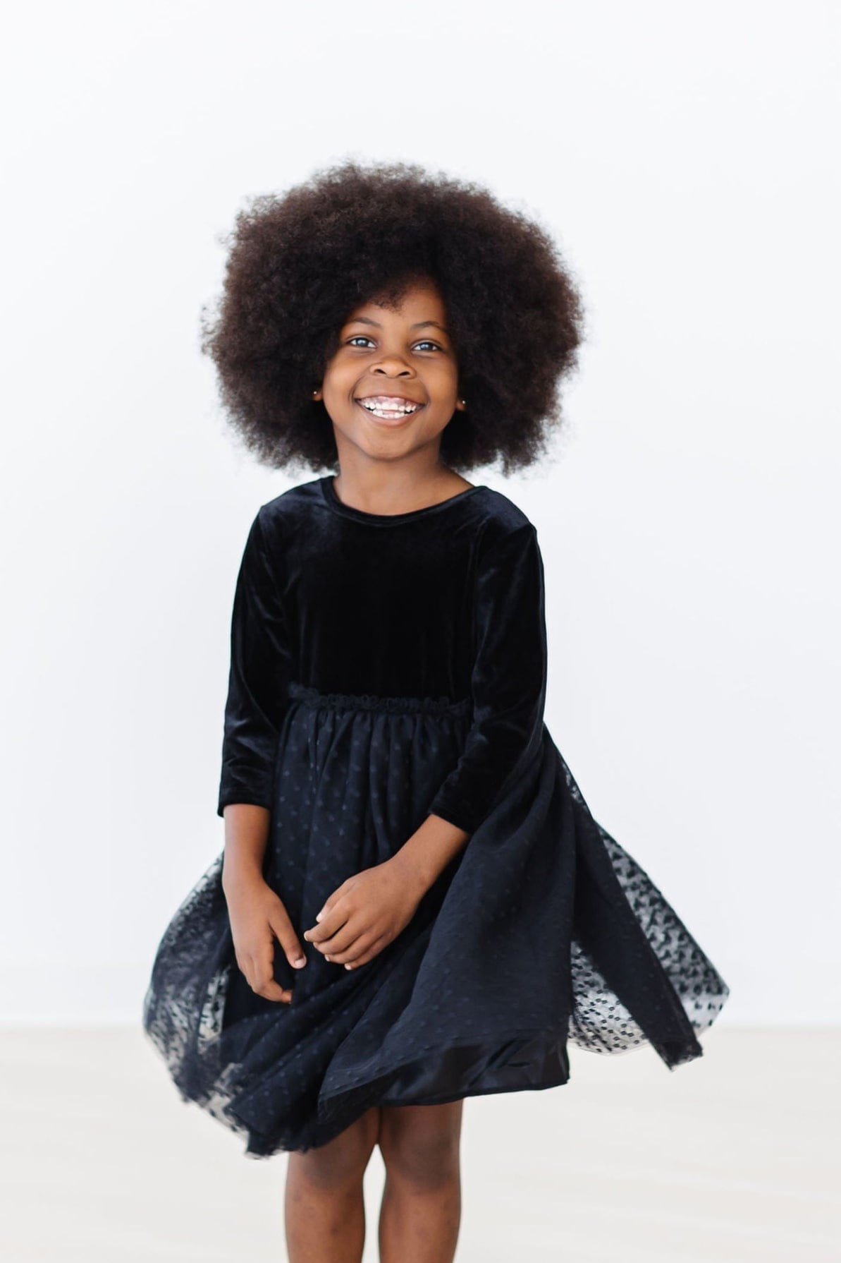 Black Velvet Tutu Dress - Mila & Rose ®