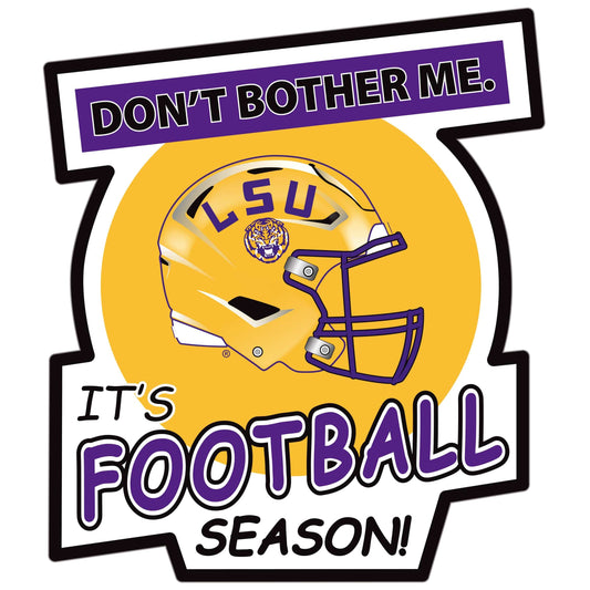 LSU Tigers Don't Bother Me Auto Decal - LSU Tigers