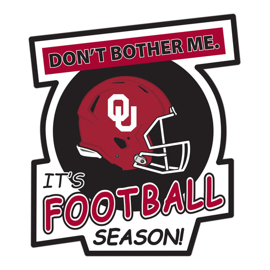 Oklahoma Sooners Don't Bother Me Auto Decal