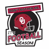 Oklahoma Sooners Don't Bother Me Auto Decal - Oklahoma Sooners