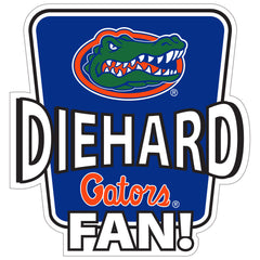 Florida Gators Die-Hard Fan Auto Decal