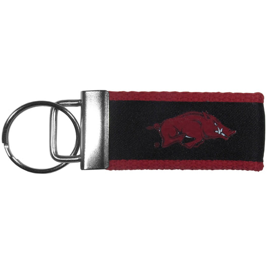 Arkansas Razorbacks Woven Key Chain