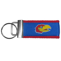 Kansas Jayhawks Woven Key Chain