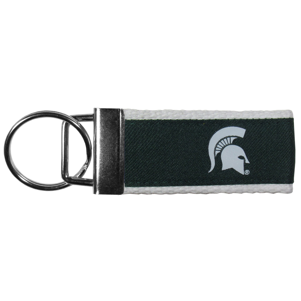 Michigan St. Spartans Woven Key Chain