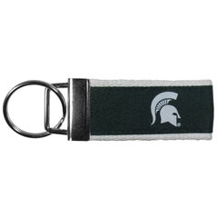 Michigan St. Spartans Woven Key Chain