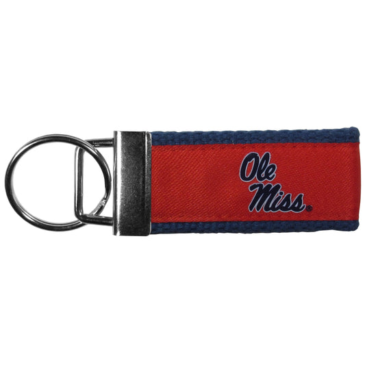 Mississippi Rebels Woven Key Chain - Mississippi Rebels