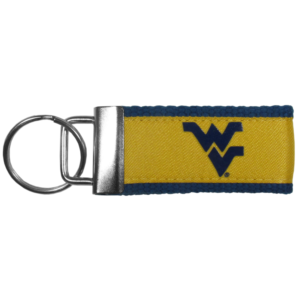 W. Virginia Mountaineers Woven Key Chain