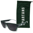 Michigan St. Spartans Sportsfarer Sunglasses and Bag Set