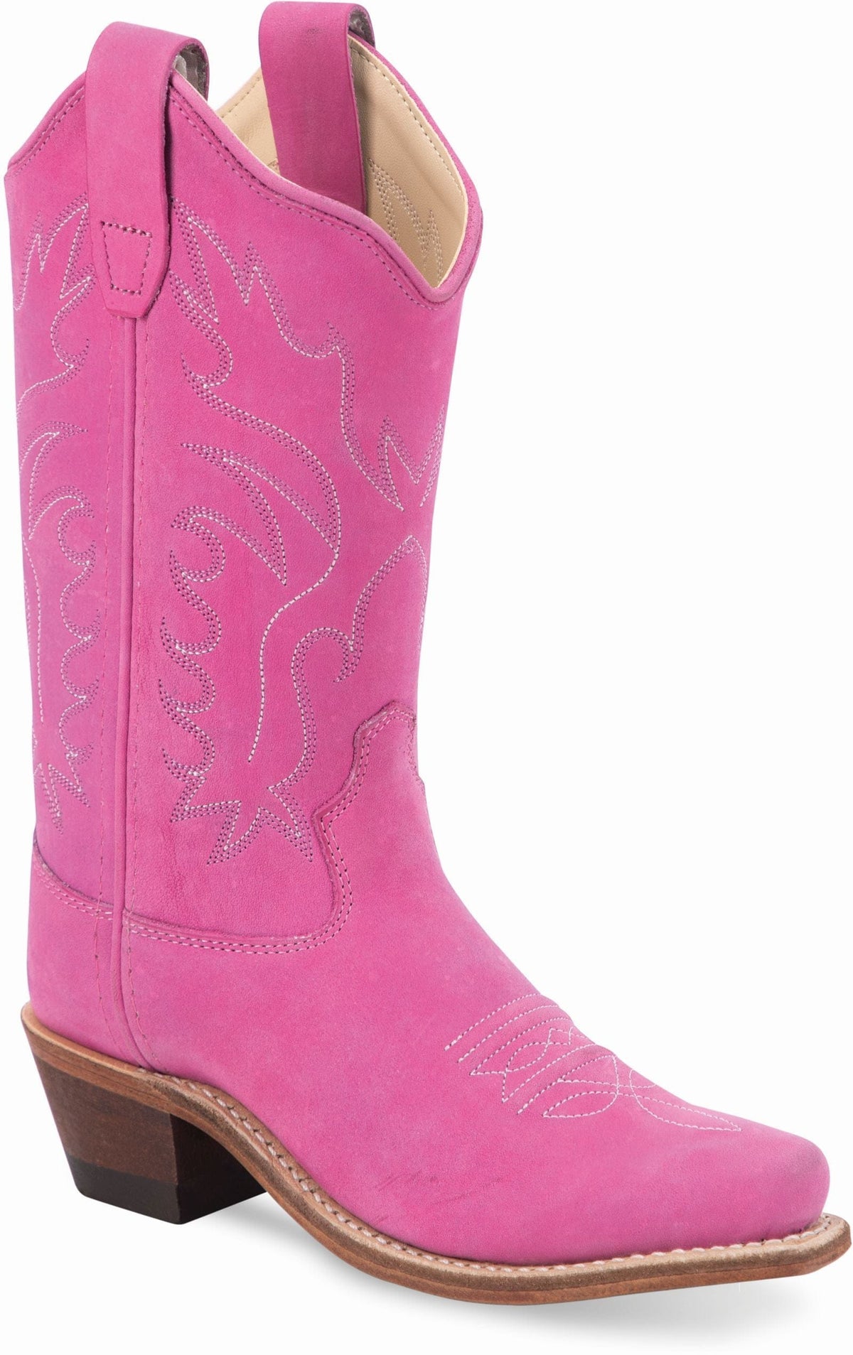 Old West Light Pink Children's Fashion Western Boots - Old West