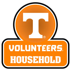 Tennessee Volunteers Household Auto Decal