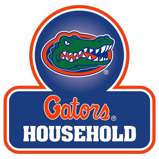 Florida Gators Household Auto Decal