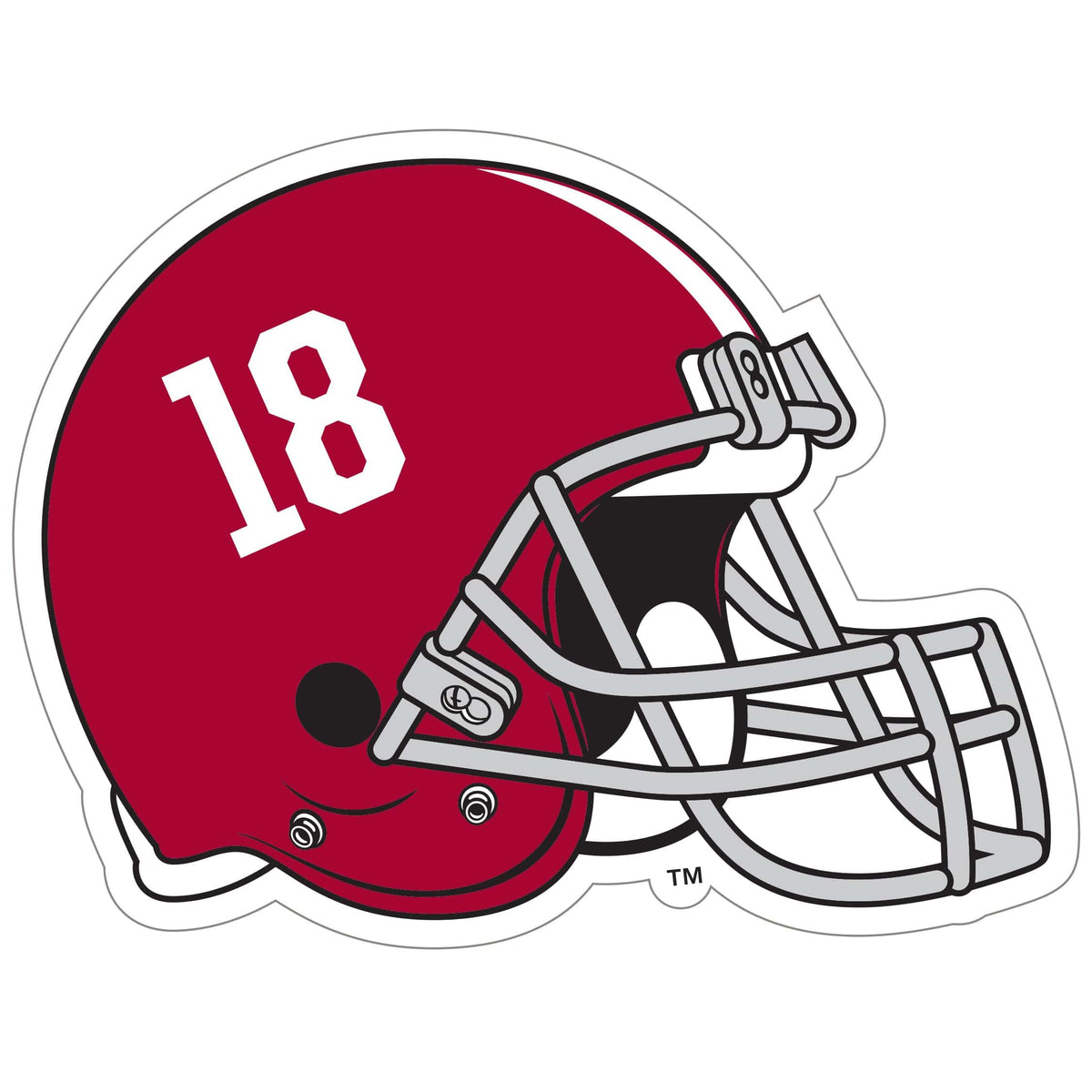 Alabama Crimson Tide Helmet Auto Decal