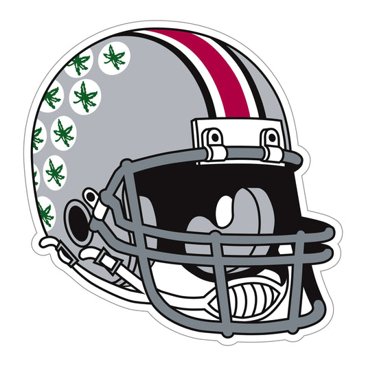 Ohio St. Buckeyes Helmet Auto Decal - Ohio St. Buckeyes