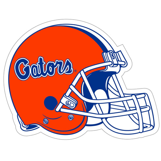 Calcomanía para auto con el casco de los Florida Gators