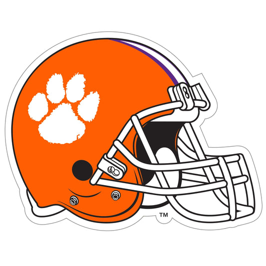 Clemson Tigers Helmet Auto Decal