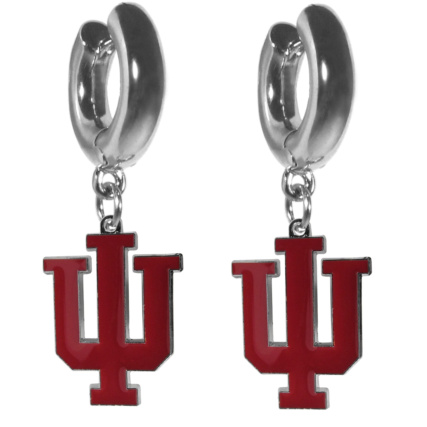 Indiana Hoosiers Huggie Hoop Earrings