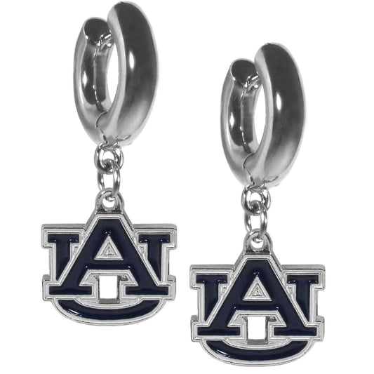 Auburn Tigers Huggie Hoop Earrings