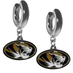 Missouri Tigers Huggie Hoop Earrings