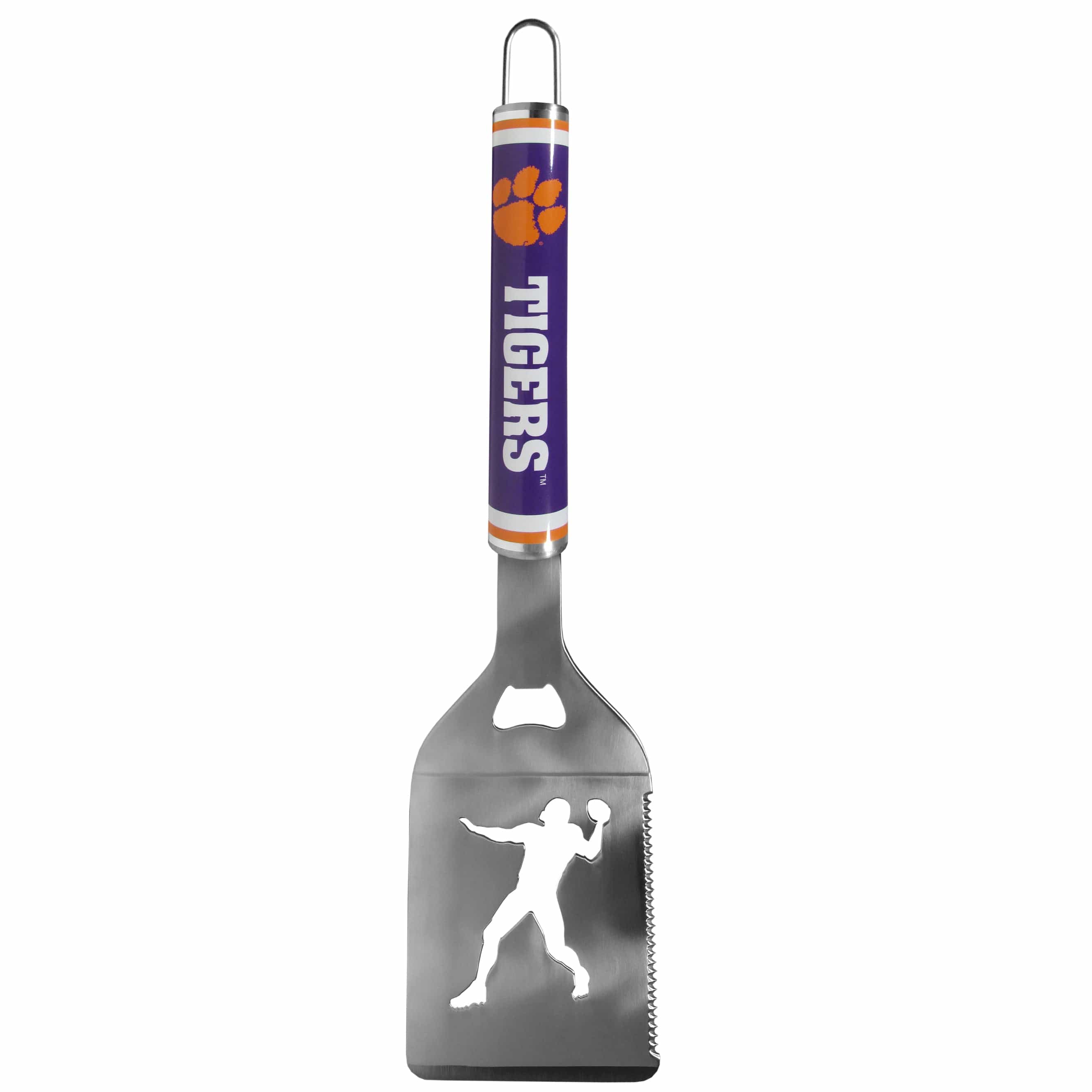 Clemson Tigers Steel BBQ Spatula