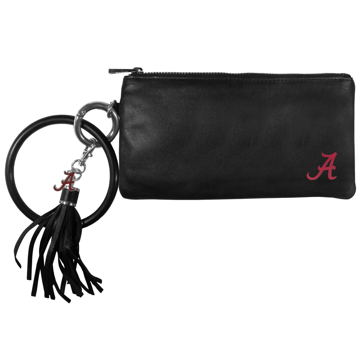 Alabama Crimson Tide Leather Women's Bracelet Wallet - Alabama Crimson Tide