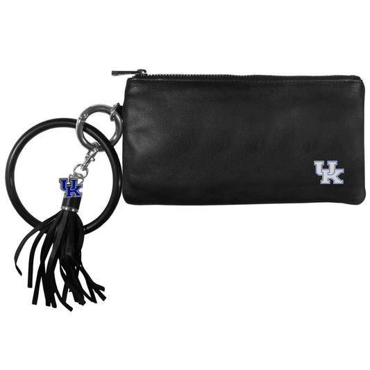 Cartera con pulsera de cuero para mujer de Kentucky Wildcats