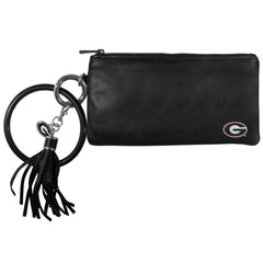 Cartera de cuero con pulsera para mujer de los Georgia Bulldogs