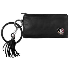 Cartera con pulsera de cuero para mujer de Florida St. Seminoles