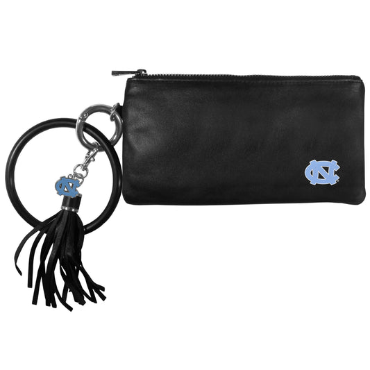 N. Carolina Tar Heels Leather Women's Bracelet Wallet