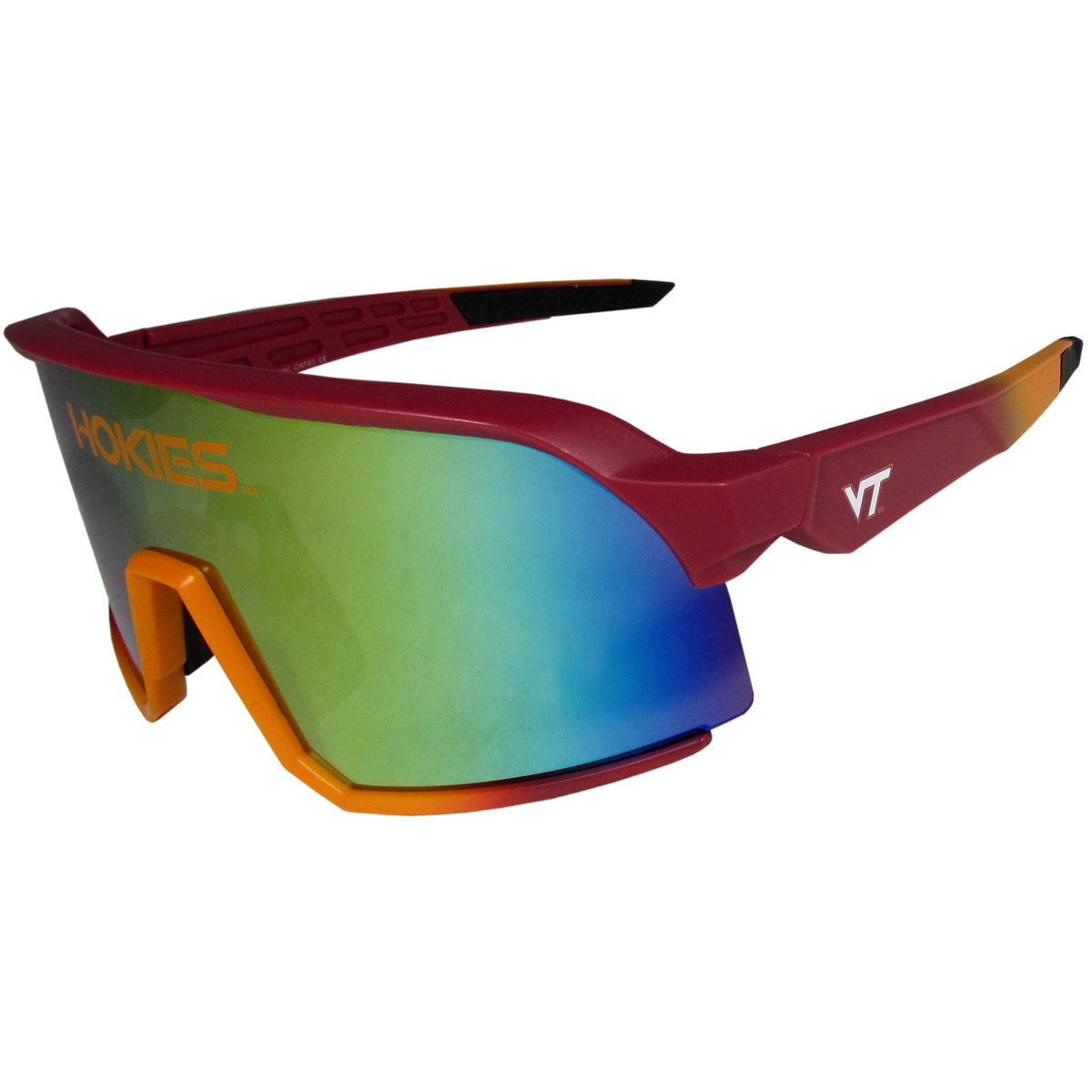 Virginia Tech Hokies Navigator Shield Sunglasses