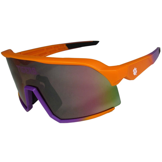 Clemson Tigers Navigator Shield Sunglasses