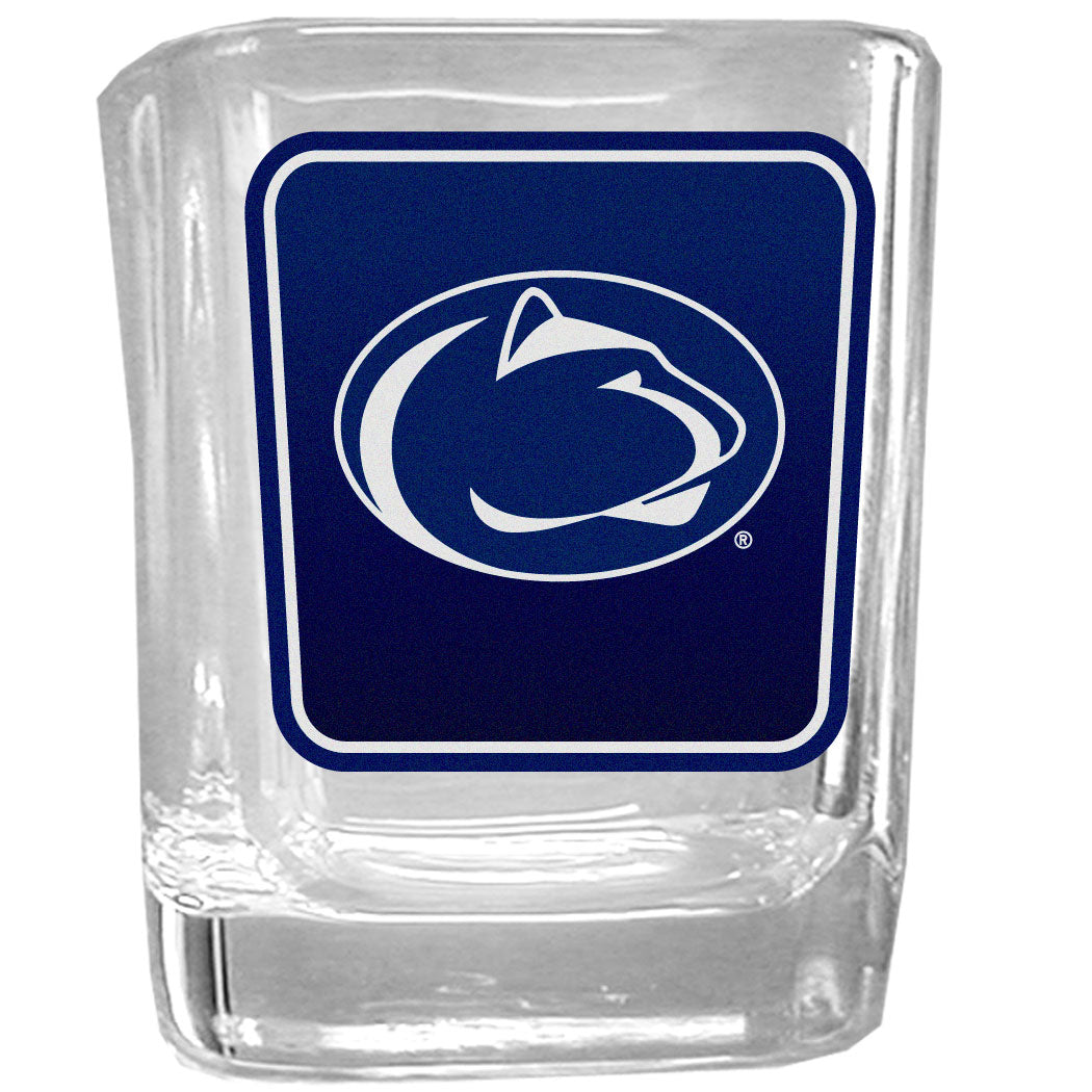 Penn St. Nittany Lions Square Glass Shot Glass