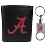 Alabama Crimson Tide Tri-fold Wallet & Valet Key Chain